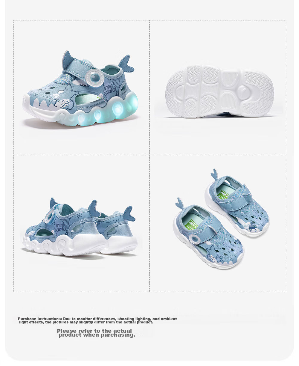 Anta Kids Boys Infant 2026 Summer Outdoor Series Shark Sandals Frame Shoes 332620072 12